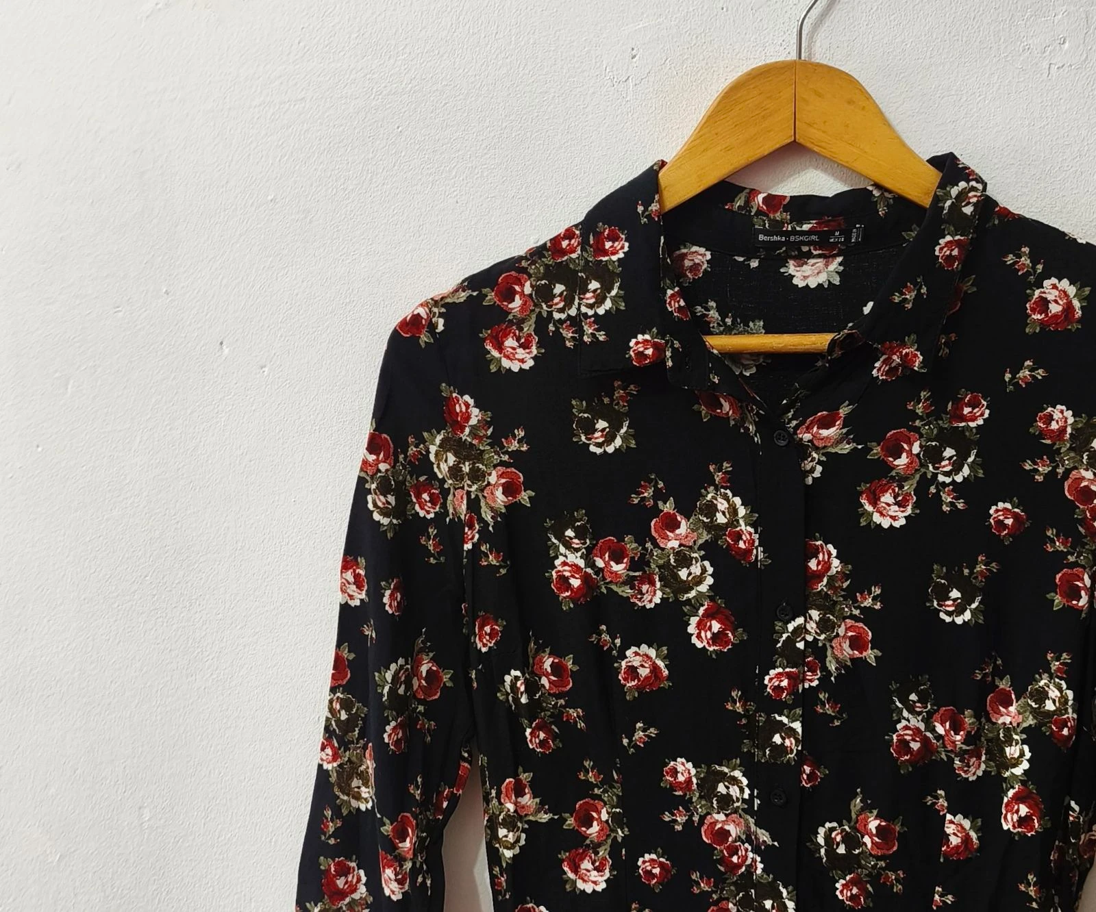 Mono corto floreado negro Bershka mujer Talla M – photo 5